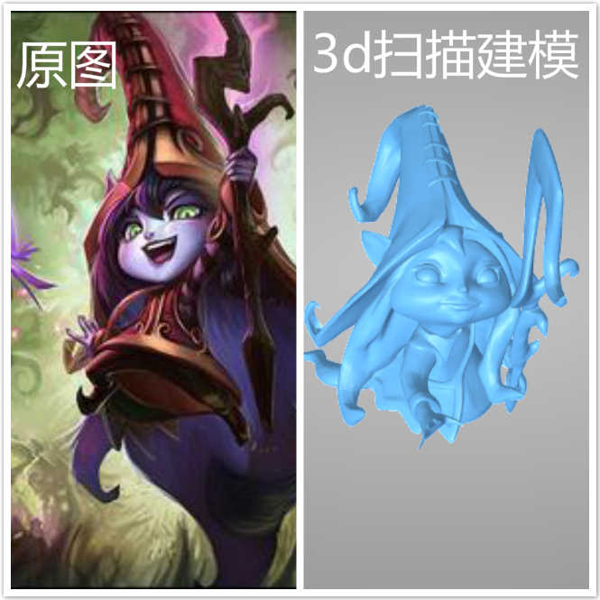 3D打印英雄联盟手办模型？还原度令人惊叹！